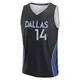 Mike Miles Jr. ＃14 Men's 2025/26 Dallas Mavericks Fast Break Black City Edition Jersey