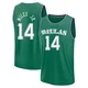Mike Miles Jr. ＃14 Men's 2025/26 Dallas Mavericks Fast Break Green Classic Edition Jersey