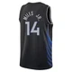 Mike Miles Jr. ＃14 Men's Swingman 2025/26 Dallas Mavericks Black City Edition Jersey