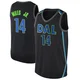 Mike Miles Jr. ＃14 Men's Swingman Black Dallas Mavericks Jersey - City Edition