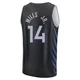 Mike Miles Jr. ＃14 Youth 2025/26 Dallas Mavericks Fast Break Black City Edition Jersey