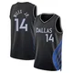 Mike Miles Jr. ＃14 Youth Swingman 2025/26 Dallas Mavericks Black City Edition Jersey