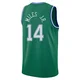 Mike Miles Jr. ＃14 Youth Swingman 2025/26 Dallas Mavericks Green Classic Edition Jersey