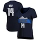 Miles Kelly ＃14 Women's Navy Dallas Mavericks Fast Break Jersey - Statement Edition