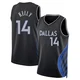 Miles Kelly ＃14 Youth Swingman 2025/26 Dallas Mavericks Black City Edition Jersey