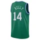 Miles Kelly ＃14 Youth Swingman 2025/26 Dallas Mavericks Green Classic Edition Jersey