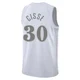 Moussa Cisse ＃30 Men's Swingman 2024/25 Dallas Mavericks White City Edition Jersey