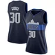 Moussa Cisse ＃30 Women's Swingman Navy Dallas Mavericks Jersey - Statement Edition
