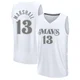 Naji Marshall ＃13 Men's 2024/25 Dallas Mavericks White Fast Break City Edition Jersey