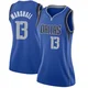 Naji Marshall ＃13 Women's Swingman Royal Dallas Mavericks Jersey - Icon Edition