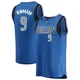 Ryan Nembhard ＃9 Men's Blue Dallas Mavericks Fast Break Jersey - Icon Edition