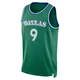 Ryan Nembhard ＃9 Men's Swingman 2025/26 Dallas Mavericks Green Classic Edition Jersey