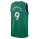 Ryan Nembhard ＃9 Men's Swingman 2025/26 Dallas Mavericks Green Classic Edition Jersey