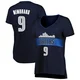 Ryan Nembhard ＃9 Women's Navy Dallas Mavericks Fast Break Jersey - Statement Edition