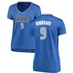 Ryan Nembhard ＃9 Women's Royal Dallas Mavericks Fast Break Jersey - Icon Edition