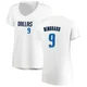 Ryan Nembhard ＃9 Women's White Dallas Mavericks Fast Break Jersey - Association Edition