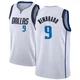 Ryan Nembhard ＃9 Youth Swingman White Dallas Mavericks Jersey - Association Edition