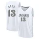 Steve Nash ＃13 Men's 2024/25 Dallas Mavericks White Fast Break City Edition Jersey