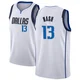 Steve Nash ＃13 Men's Swingman White Dallas Mavericks Jersey - Association Edition