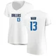 Steve Nash ＃13 Women's White Dallas Mavericks Fast Break Jersey - Association Edition
