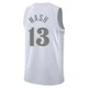 Steve Nash ＃13 Youth Swingman 2024/25 Dallas Mavericks White City Edition Jersey