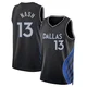 Steve Nash ＃13 Youth Swingman 2025/26 Dallas Mavericks Black City Edition Jersey