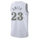 Tyler Smith ＃23 Men's Swingman 2024/25 Dallas Mavericks White City Edition Jersey