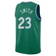 Tyler Smith ＃23 Men's Swingman 2025/26 Dallas Mavericks Green Classic Edition Jersey