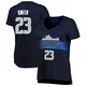 Tyler Smith ＃23 Women's Navy Dallas Mavericks Fast Break Jersey - Statement Edition