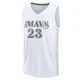 Tyler Smith ＃23 Youth 2024/25 Dallas Mavericks White Fast Break City Edition Jersey